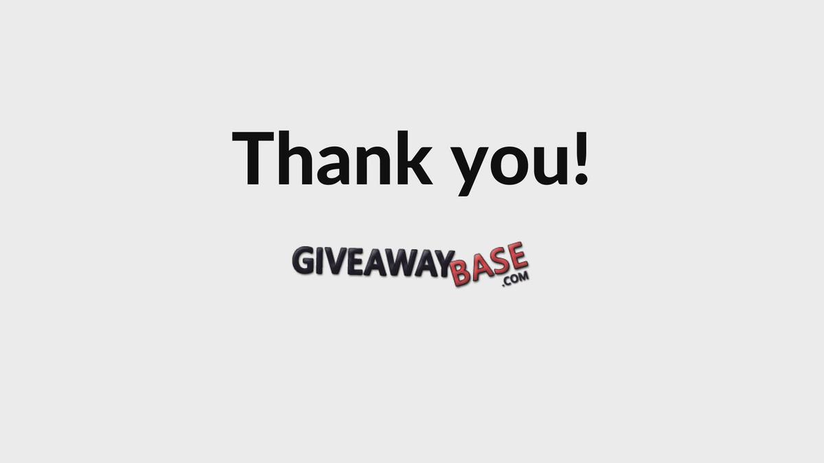 'Video thumbnail for Thank you GiveawayBase.com'
