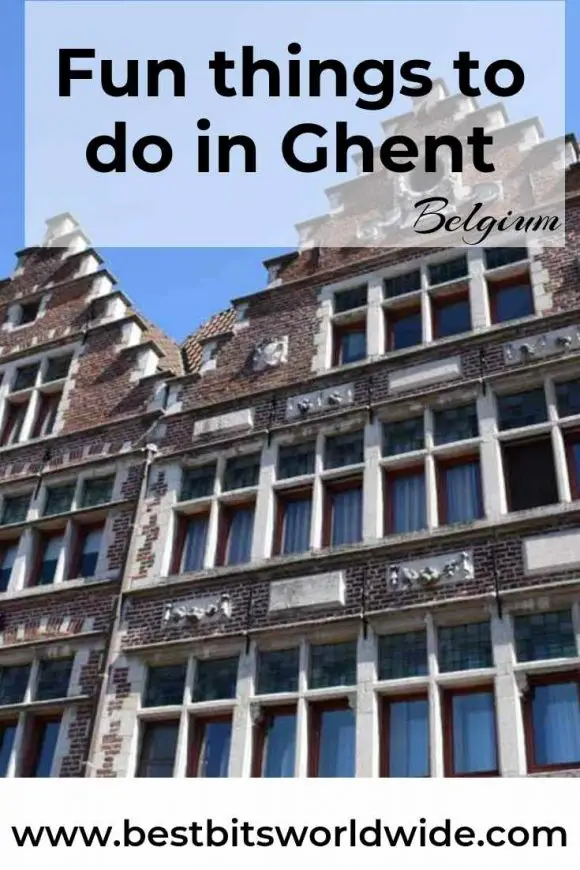 Fun Things to Do in Ghent Belgium - Pinterest