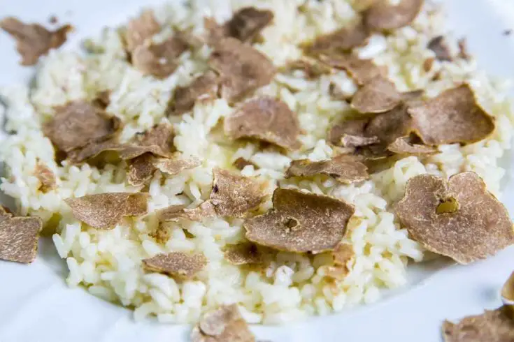 Risotto with White Truffles