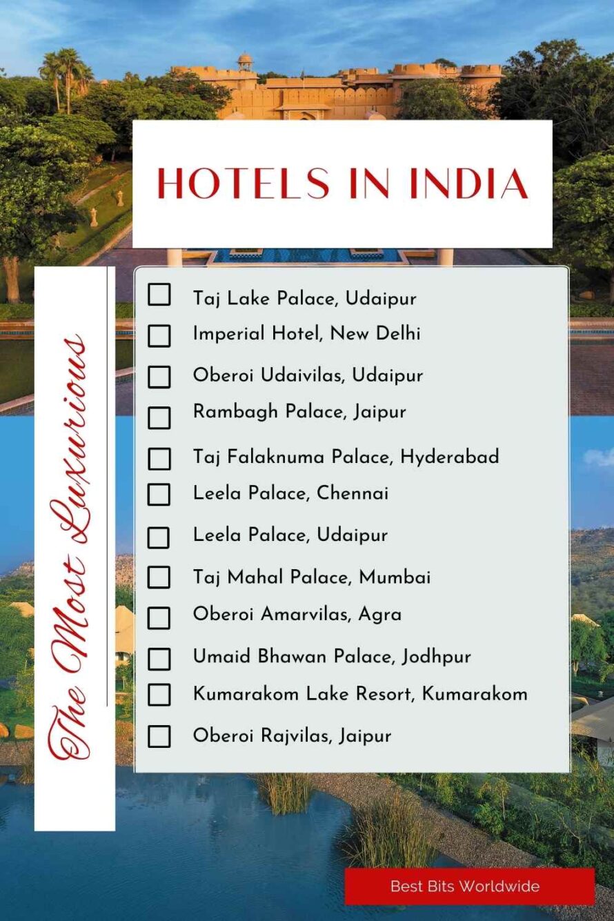 12 Most Expensive Hotels in India - Pin 2