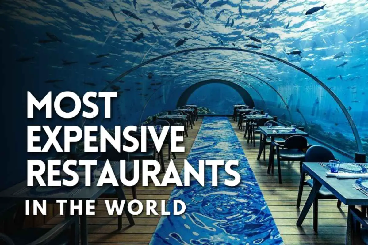 9 Most Expensive Restaurants in the World