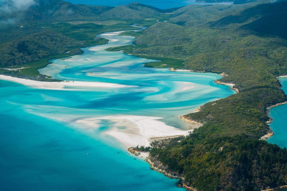 1. Whitehaven Beach, Australia Travel-Cat from Getty Images 