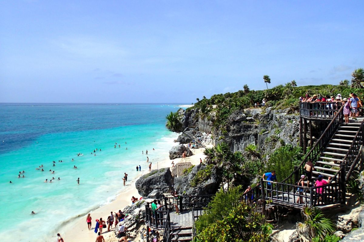 11. Tulum Beach, Mexico chopin92 from pixabay 