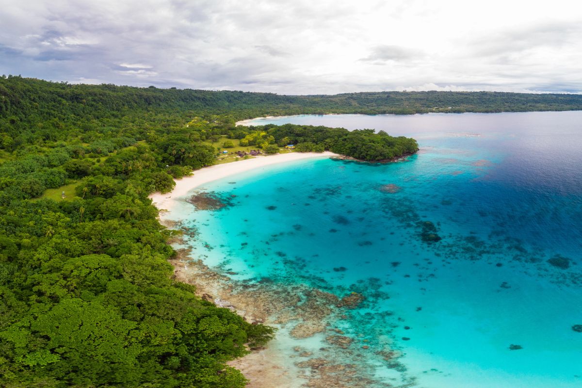 25. Champagne Beach, Vanuatu by mvaligursky from depositphotos