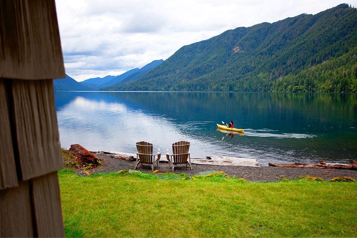 20. Lake Crescent, Washington Olympic national Park