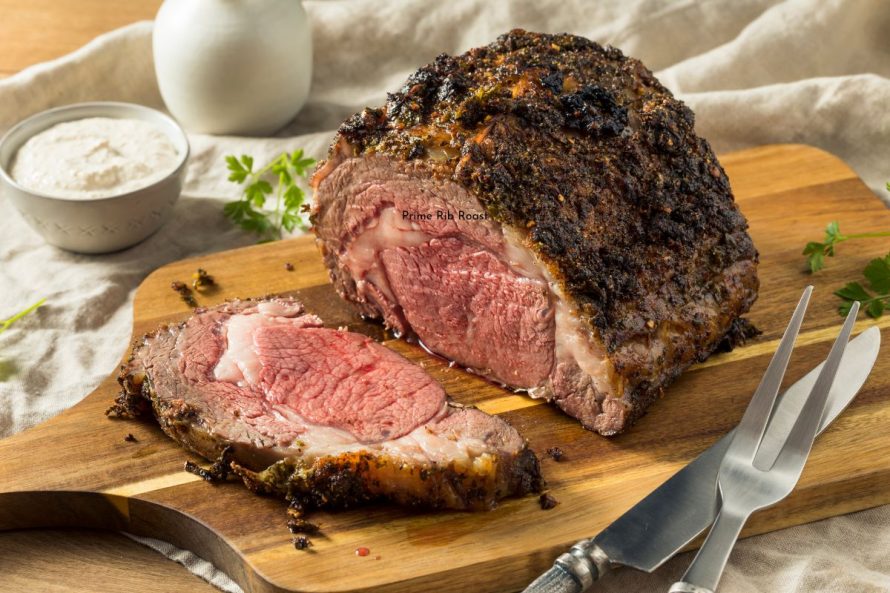 Roasted Boneless Prime Beef Rib Roast