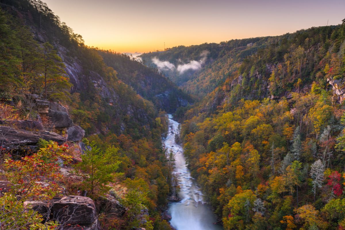 17. Tallulah Gorge Bridge, Georgia Sean Pavone from Getty Images