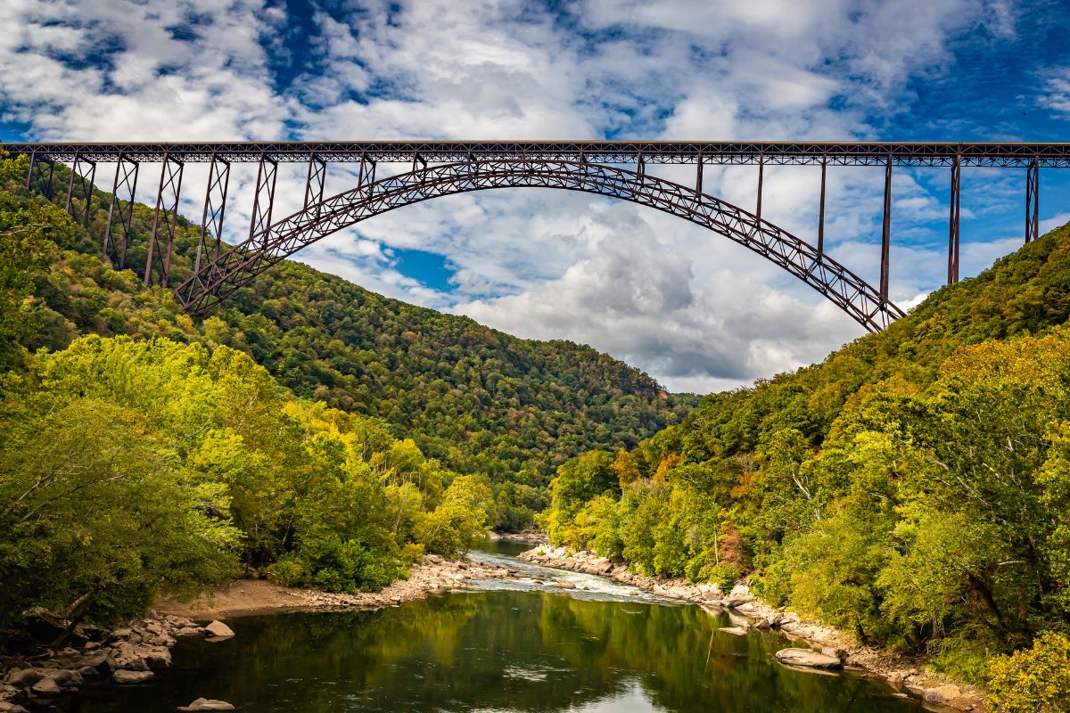 2. New River Gorge Bridge, West Virginia Different_Brian from Getty Images