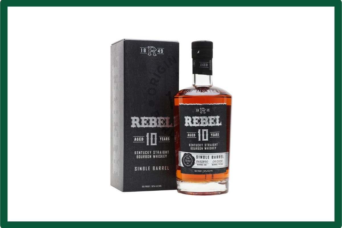 5. Rebel 10-Year Single Barrel