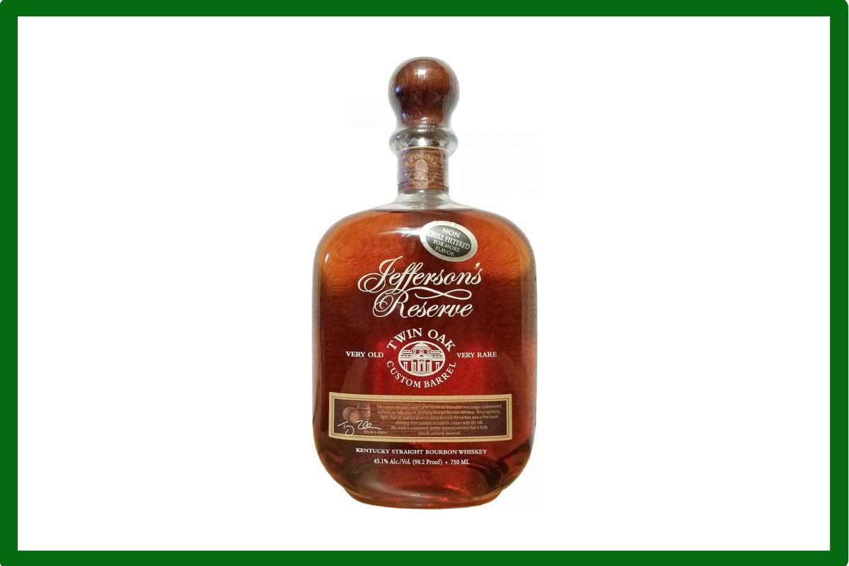 4. Jefferson's Reserve Twin Oak Custom Barrel