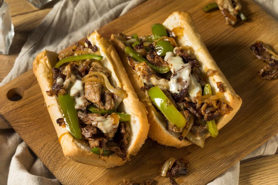 Philly Cheesesteak Sandwich