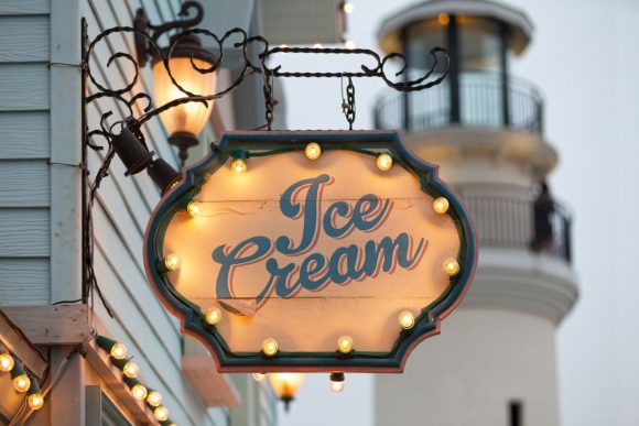 Ice Cream Sign