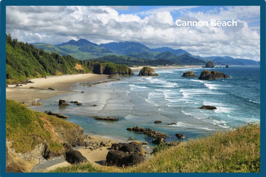 3. Cannon Beach, Oregon