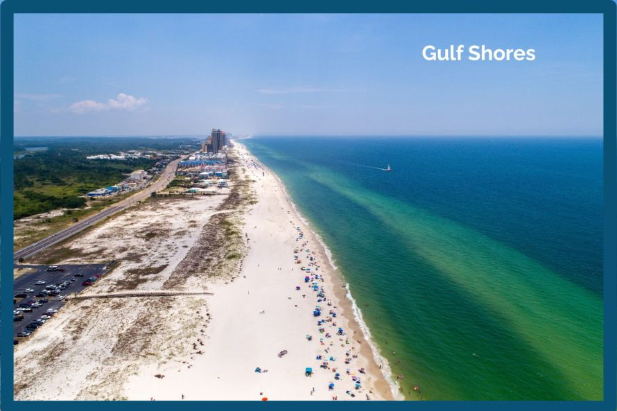 9. Gulf Shores, Alabama