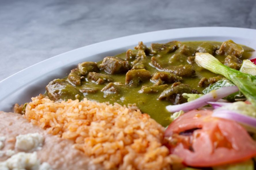 New Mexico Green Chile Plates
