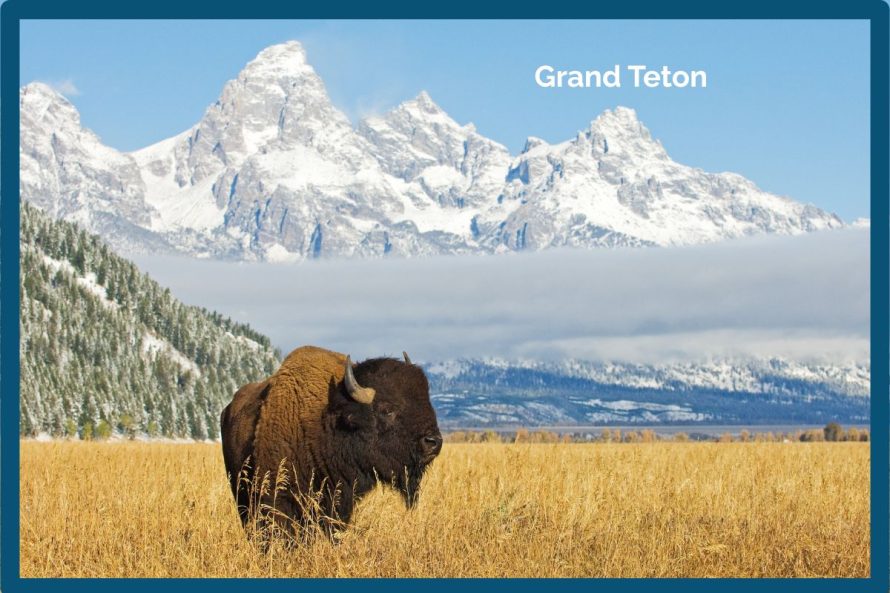 3. Grand Teton, Wyoming - moosehenderson_adobe stock