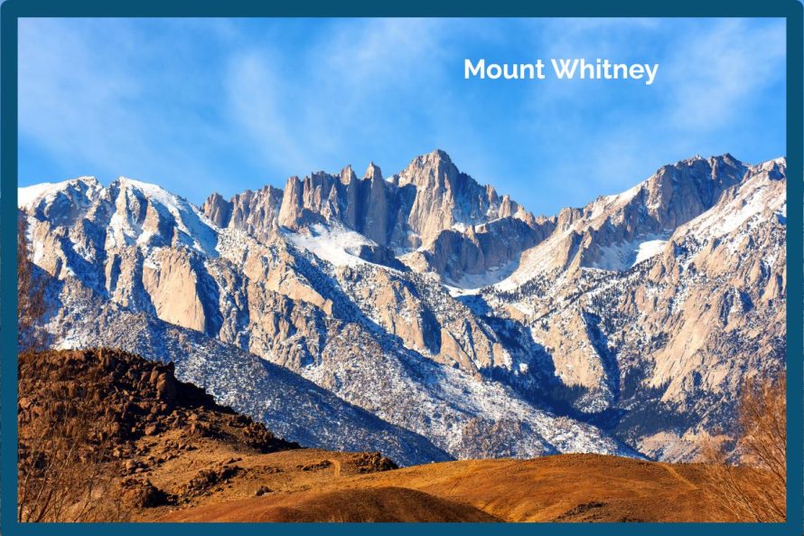 4. Mount Whitney, California Katie Chizhevskaya_Adobe Stock