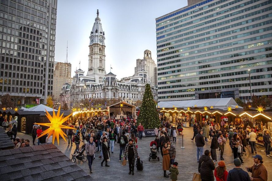 Christmas Village in Philadelphia (Pennsylvania) 