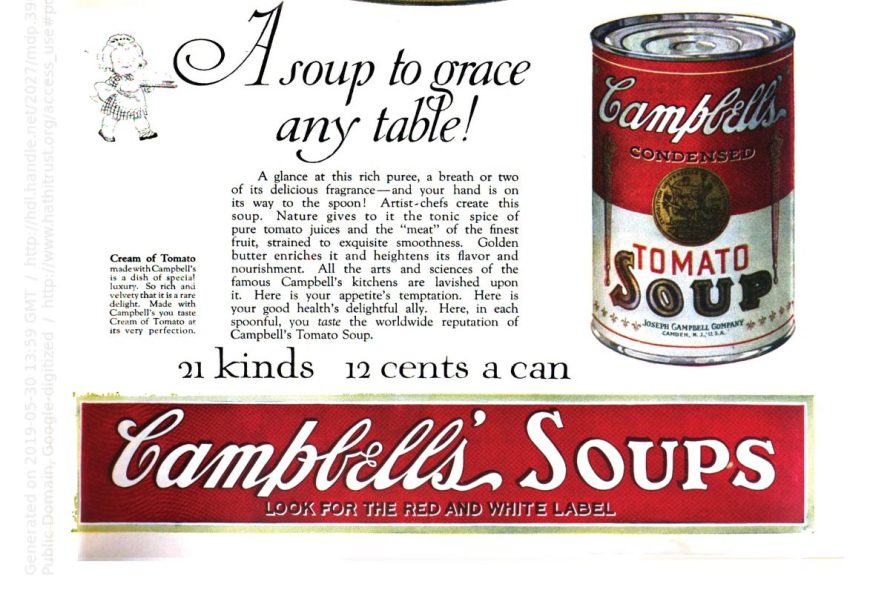 Campbell’s (1869) By Campbell's Soup Co. -