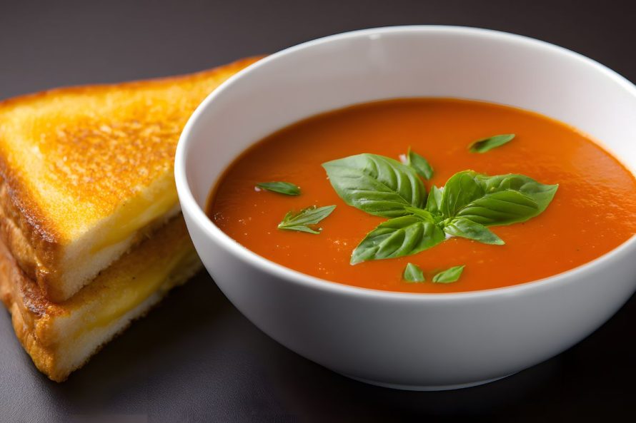 Grilled Cheese and Tomato Soup