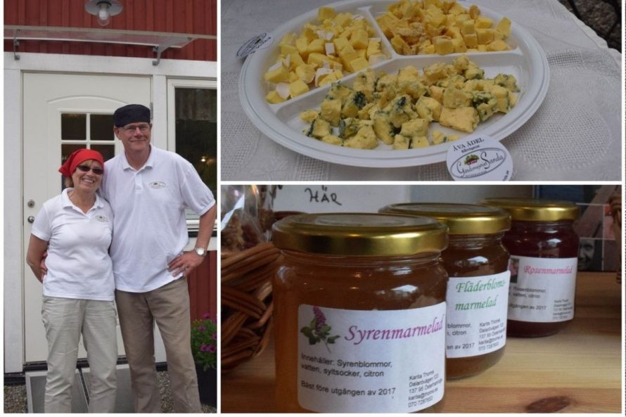 Gårdsmejeriet Sanda Cheese and Jam